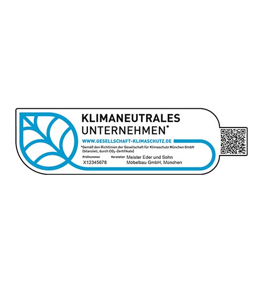 Label Klimaneutrales Unternehmen